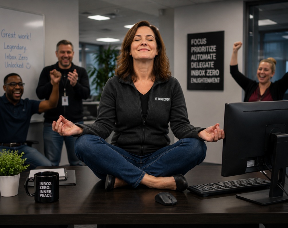 Local IT Director Achieves Enlightenment After Reaching Inbox&nbsp;Zero